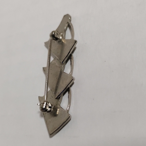 3 Vintage horse head brooch pin silver tone - Picture 4 of 4